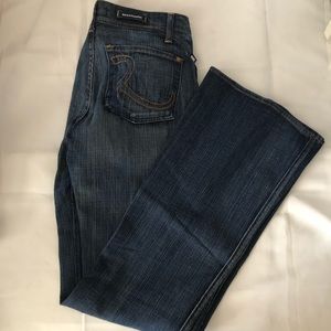 Rock & Republic Skynard Flare Leg Jeans Sz 28